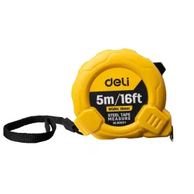 Deli Tools EDL9005Y mérőszalag 5m/19mm-6973107486982 1 kép