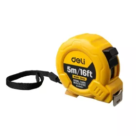 Deli Tools EDL9005Y mérőszalag 5m/19mm-6973107486982 2 kép