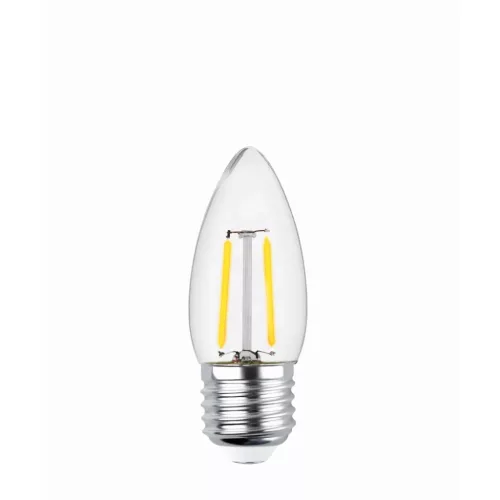 Forever Light COG Clear Izzó E27 C35 2W 230V 2700K 250lm-5900495900463 2 kép