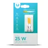Forever Light LED G9 Glass Izzó 2W 230V 3000K 200lm-5900495881397 1 kép