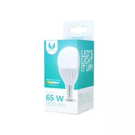 Forever LED Light E14 G45 10W 230V 3000K 900lm kerámia-5900495839817 1 kép