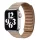 Apple Watch 4/5/6/7/8/SE/Ultra (42/44/45/49mm) khaki Loop Leather bőr-1200000028928 3 kép