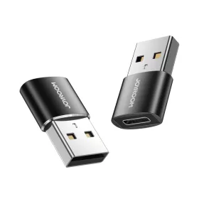 Joyroom Adapter USB-A - USB Type C fekete (S-H152)