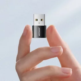 Joyroom Adapter USB-A - USB Type C fekete (S-H152)-6941237149121 1 kép