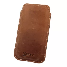 iPhone 13/13 Pro / 12/12 Pro Nexeri Leather Pocket bőr tok XL barna-5904161118947 4 kép