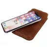 iPhone 13/13 Pro / 12/12 Pro Nexeri Leather Pocket bőr tok XL barna-5904161118947 1 kép