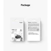 Samsung Galaxy Watch 4 44 mm Ringke Slim tok 2x átlátszó/fekete-8809818847829 10 kép