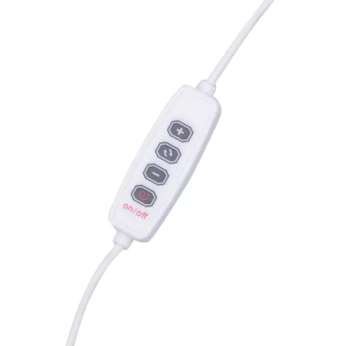 30cm LED 12'' asztali körfény, ringlight és telefontartó fehér On-5903396124587 5 kép