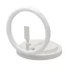 30cm LED 12'' asztali körfény, ringlight és telefontartó fehér On-5903396124587 7 kép