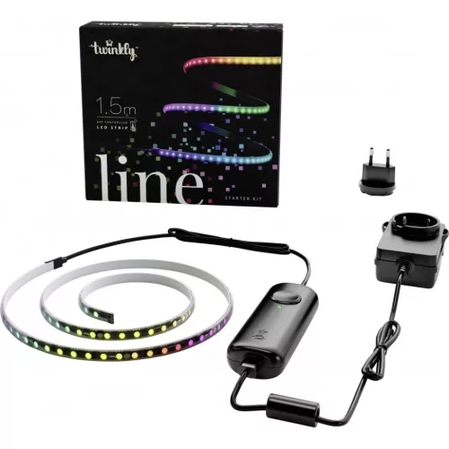 Twinkly Okos Beltéri Karácsonyi LED Szalag 90 LED RGB, 1.5m-8056326677077 5 kép