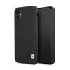  iPhone 11 BMW Leather Deboss bőrtok fekete (BMHCN61RCDPK)-3666339011741 7 kép