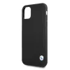  iPhone 11 BMW Leather Deboss bőrtok fekete (BMHCN61RCDPK)-3666339011741 3 kép
