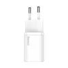Baseus Super Si 1C gyors töltő fali adapter USB Type C 25W fehér-6932172603731 2 kép