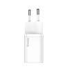Baseus Super Si 1C gyors töltő fali adapter USB Type C 25W fehér-6932172603731 9 kép