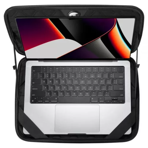 Spigen Rugged Armor Pouch Pro laptop tok 13''-14'' fekete-8809811858433 6 kép