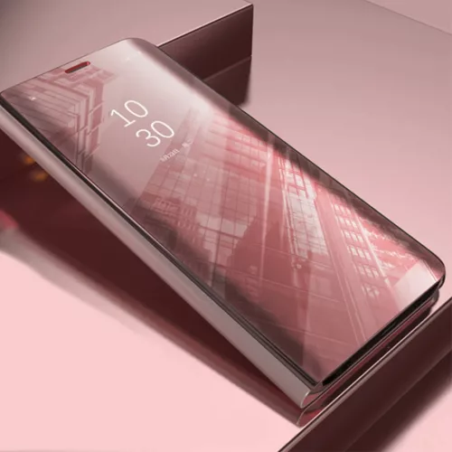 Samsung Galaxy A13 5G Clear View fliptok pink-5900495964120 7 kép