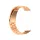 Samsung Galaxy Watch 22mm fém óraszíj rose gold színű Alphajack- 1 kép