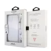 iPhone 12/12 Pro Guess White Pearl tok karpánttal átlátszó (GUHCP1-3666339003739 2 kép