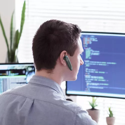 HOCO E60 Bluetooth fülhallgató fekete-6931474751058 3 kép