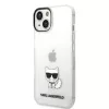 iPhone 14 Plus Karl Lagerfeld Choupette Logo tok átlátszó (KLHCP14M-3666339076528 4 kép