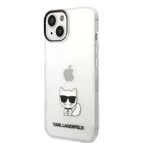 iPhone 14 Plus Karl Lagerfeld Choupette Logo tok átlátszó (KLHCP14M-3666339076528 4 kép