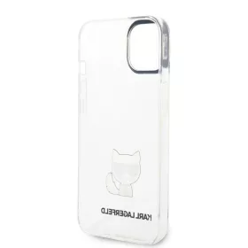 iPhone 14 Plus Karl Lagerfeld Choupette Logo tok átlátszó (KLHCP14M-3666339076528 1 kép
