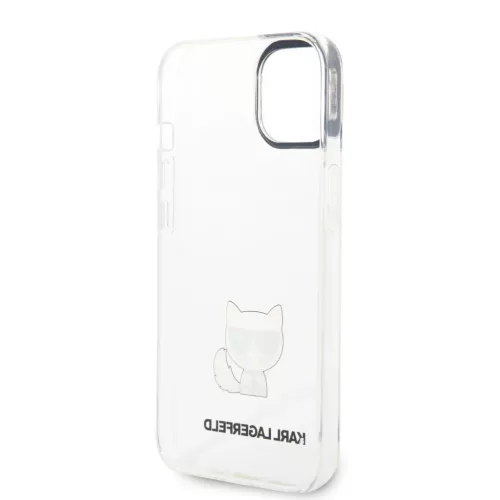 iPhone 14 Plus Karl Lagerfeld Choupette Logo tok átlátszó (KLHCP14M-3666339076528 1 kép
