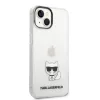 iPhone 14 Plus Karl Lagerfeld Choupette Logo tok átlátszó (KLHCP14M-3666339076528 3 kép