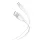 XO NB212 USB - microUSB kábel 1 m 2,1 A fehér