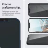 iPhone 13/13 Pro/14/16e/17e Spigen Glas.TR Slim Privacy kijelzővédő-8809811851304 5 kép