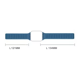 Apple Watch 4/5/6/7/8/SE/Ultra (42/44/45/49mm) Mágneses óraszíj bar-9145576255766 1 kép