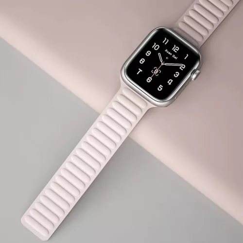 Apple Watch 4/5/6/7/8/SE/Ultra (42/44/45/49mm) Mágneses óraszíj bar-9145576255766 6 kép