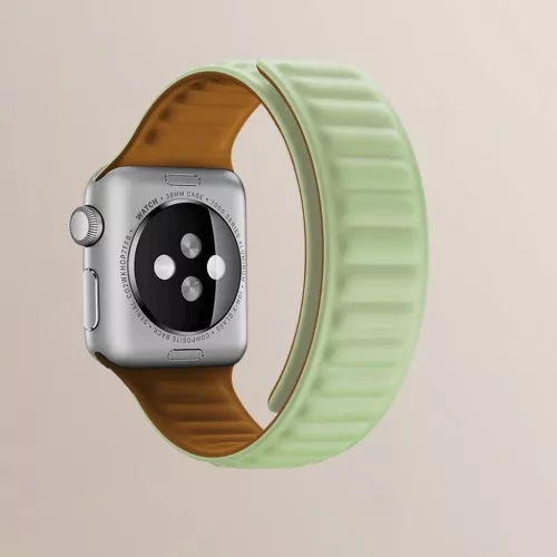 Apple Watch 4/5/6/7/8/SE/Ultra (42/44/45/49mm) Mágneses óraszíj bar-9145576255766 8 kép
