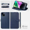 iPhone 14 Spigen Wallet S fliptok kék-8809811868456 3 kép