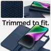iPhone 14 Spigen Wallet S fliptok kék-8809811868456 8 kép