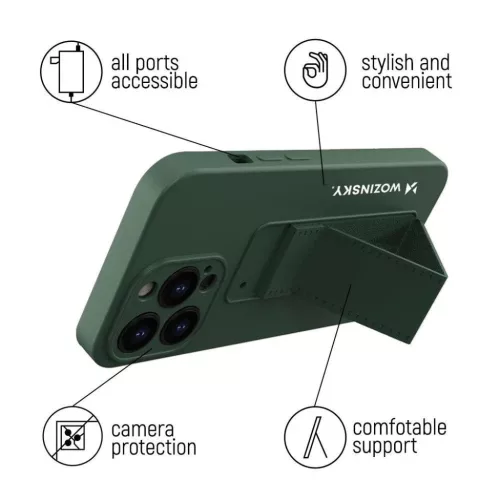 Xiaomi Redmi Note 11 Pro Wozinsky Kickstand tok fekete-9145576247471 3 kép