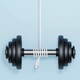 Joyroom Type-C USB adat és töltőkábel 3A 1m fekete-6956116733230 2 kép