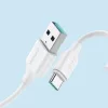 Joyroom Type-C USB adat és töltőkábel 3A 1m fekete-6956116733230 4 kép