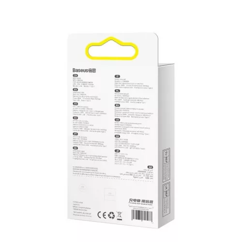 Baseus Tungsten Aranyozott USB A - USB Type-C kábel 100W 1m fekete (C-6932172618087 2 kép
