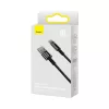 Baseus Tungsten Aranyozott USB A - USB Type-C kábel 100W 1m fekete (C-6932172618087 3 kép