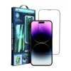 iPhone 14 Pro/15 5D Full Glue kijelzővédő üvegfólia + felhelyezé-5903396254673 3 kép