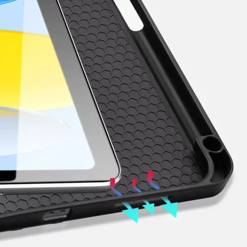 iPad 10.9'' 2022 / iPad 11 2025 Dux Ducis Domo tok fekete-6934913034132 9 kép