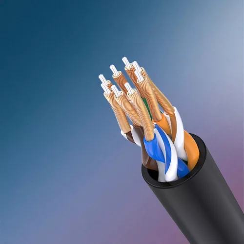 Ugreen NW122 Ethernet RJ45 hálózati kábel, Cat.6A, UTP, 0,5 m (feke-6957303873319 6 kép
