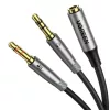 Ugreen AV193 AUX audio splitter fejhallgató + mikrofon 3.5mm-es mini -6957303852550 1 kép
