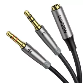 Ugreen AV193 AUX audio splitter fejhallgató + mikrofon 3.5mm-es mini -6957303852550 1 kép