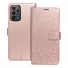 Samsung Galaxy A23 5G Forcell MEZZO mandala mintás fliptok rose gold-5903396171420 2 kép