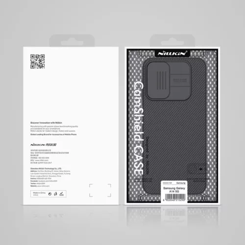 Samsung Galaxy A14 4G/5G Nillkin CamShield tok fekete-6902048261792 4 kép