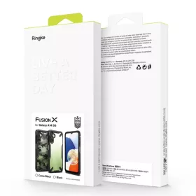 Samsung Galaxy A14 4G/5G Ringke Fusion X tok terepmintás fekete-8809919303606 1 kép
