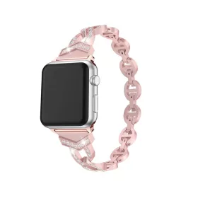 Apple Watch 42/44/45 mm Karkötő óraszíj design 3 rózsaszín-5900217980056 3 kép