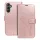 Samsung Galaxy A34 5G Forcell MEZZO fa mintás fliptok rózsa arany-5903396197505 4 kép